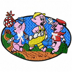 Story Embroidery Design 8